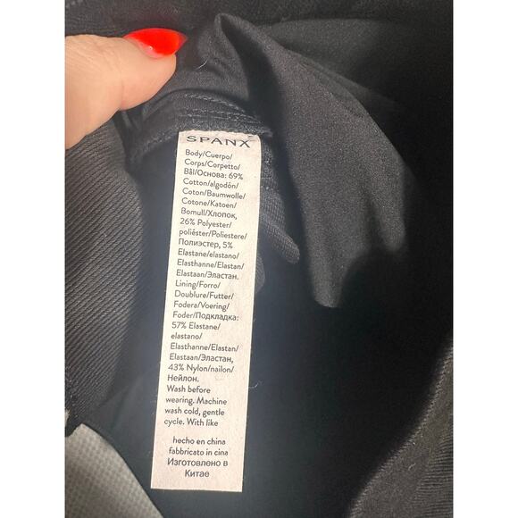 Spanx Black Jeggings - Size Small Petite - 32” Inseam - Picture 6 of 7